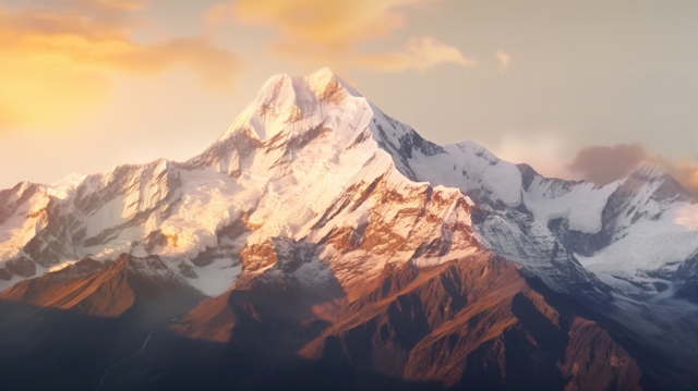 自然豊かな山の風景