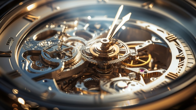 動き出した時計