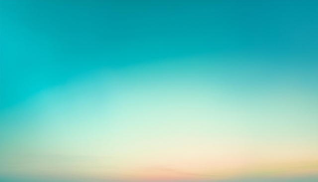 朝焼け色のグラデーション