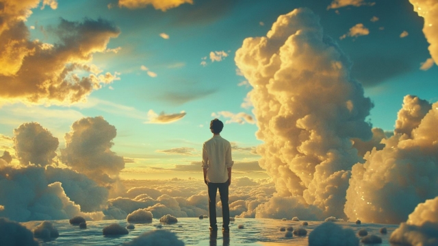 雲の上の静かな時