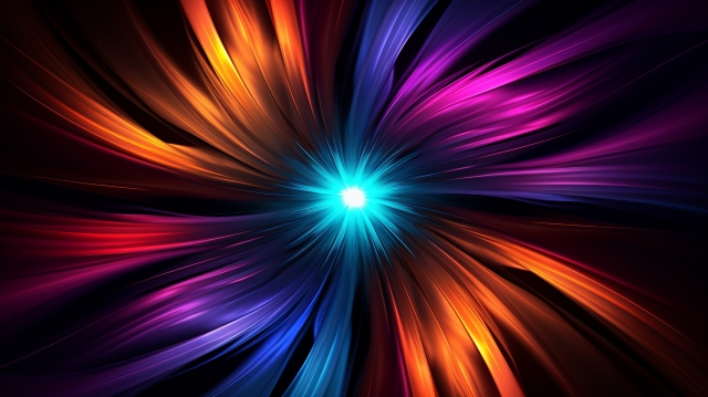 暗闇の中のカラフルテクスチャ