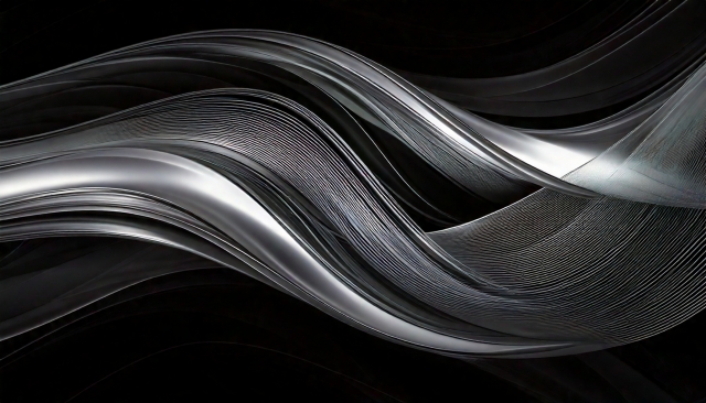 シルバーとブラックの抽象的なサムネイル