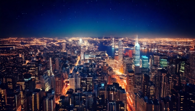 都会の夜景