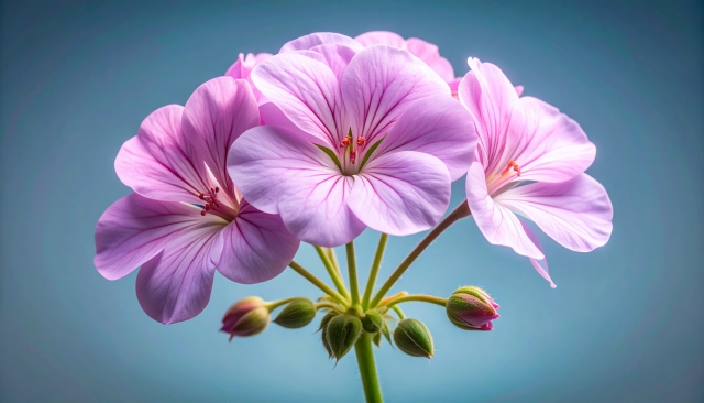 ゼラニウムの花