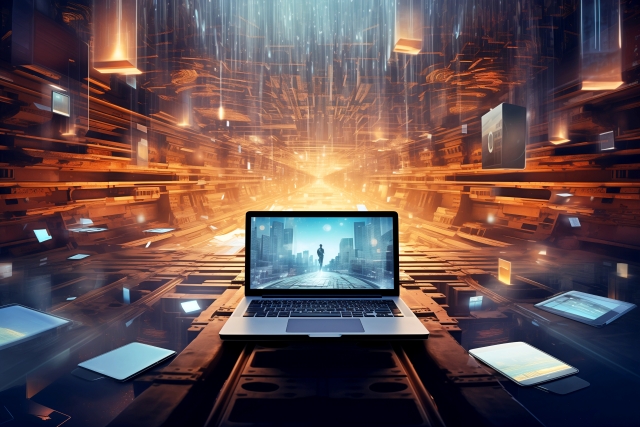 パソコンと近未来